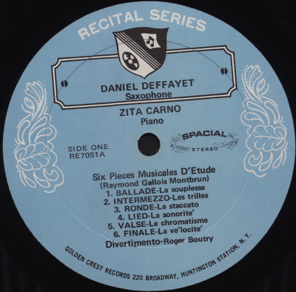 Side A Label