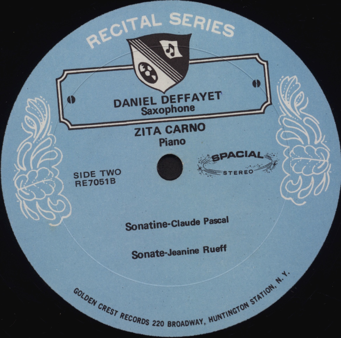 Side B Label