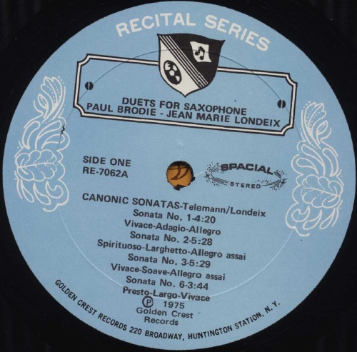 Side A Label