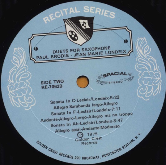 Side B Label